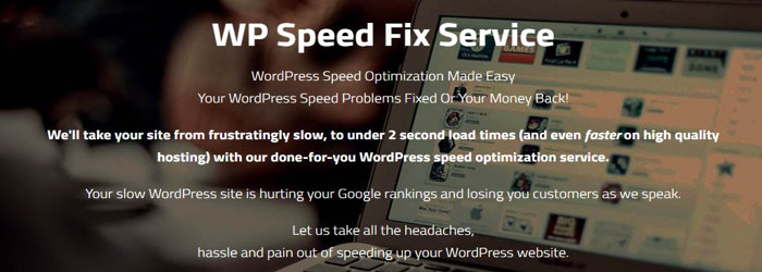 WP Speed Fix Service WordPress Speed Optimization Made Easy