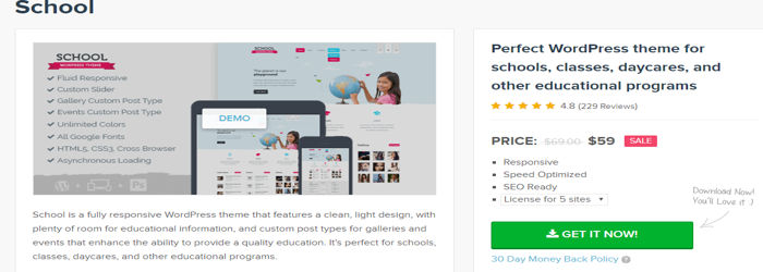 School WordPress Theme
