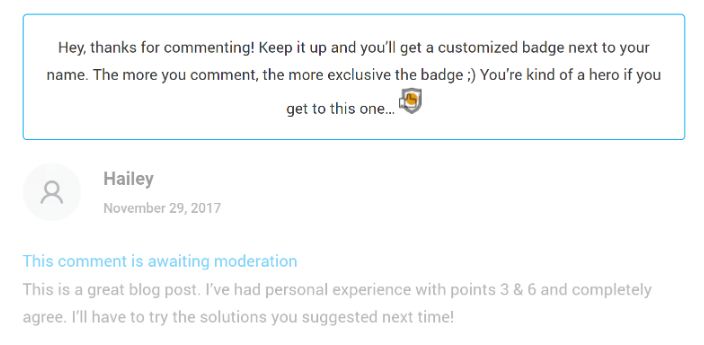 thrive comment plugin Gamify Your Comments