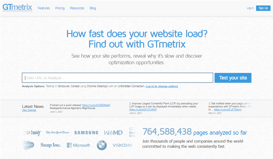 2021) How to use GTmetrix Speed - a popular tool to test website