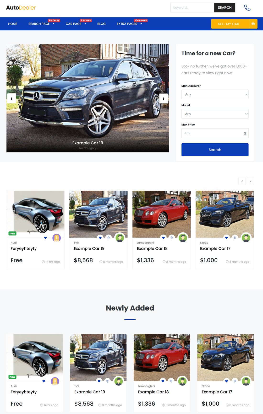 11 Best Car Dealer WordPress Themes 2023 Gomahamaya